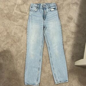 Abercrombie and Fitch The ‘90s Straight Ultra High Rise